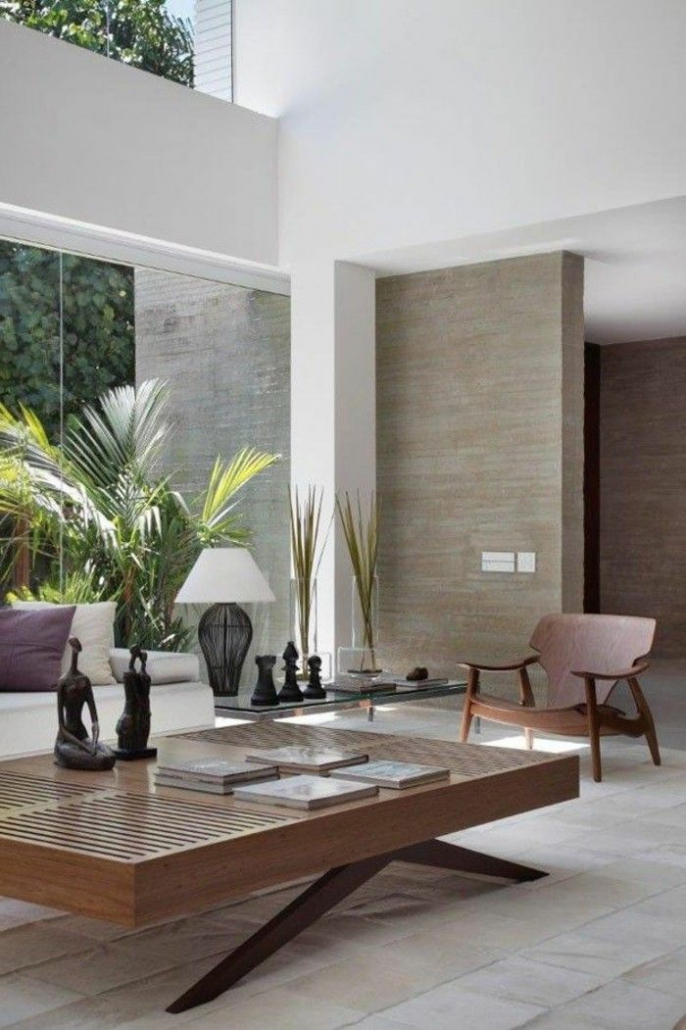 Décoration zen salon