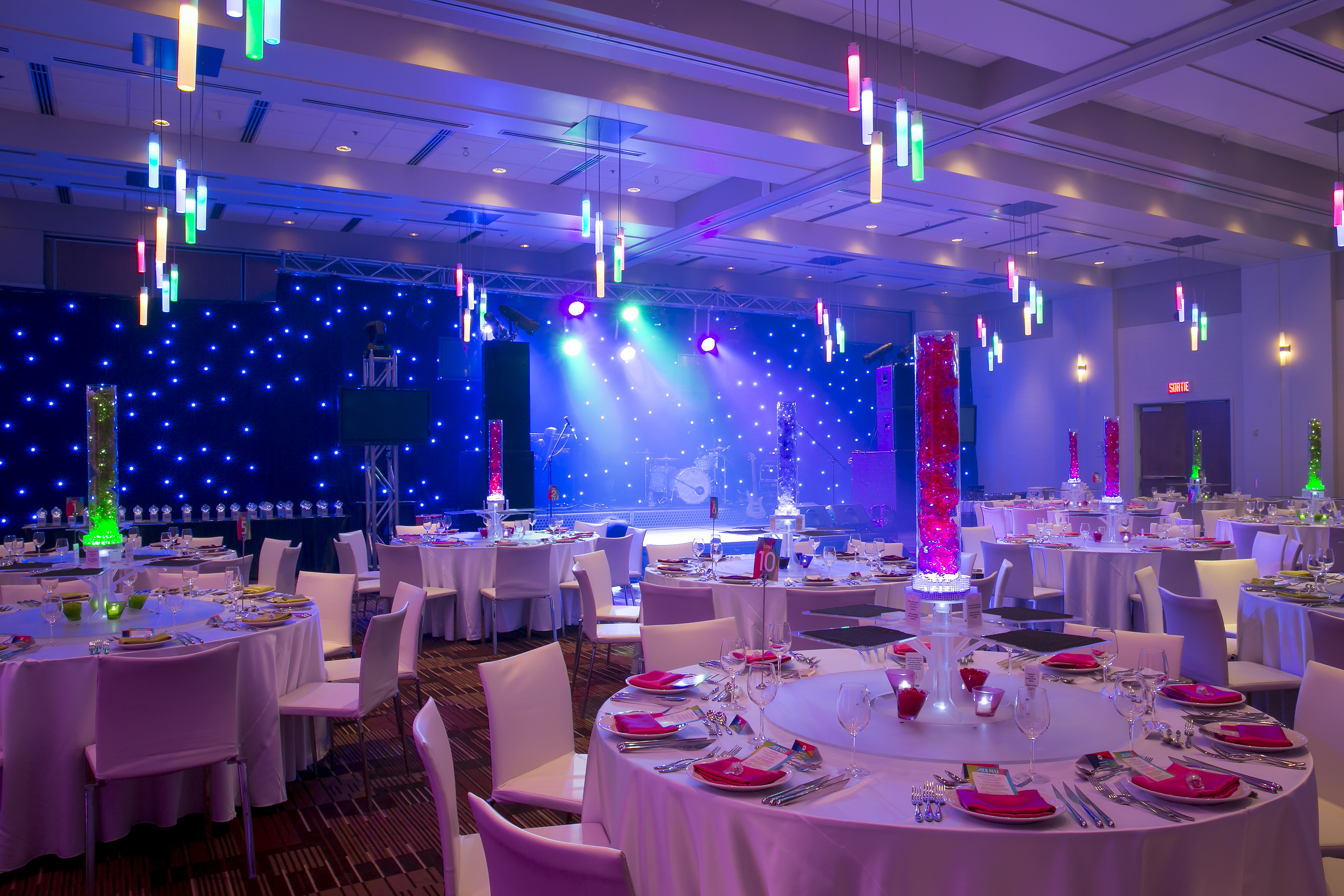 Decoration sortie de maison mariage
