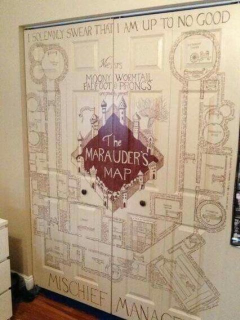 Décoration murale harry potter