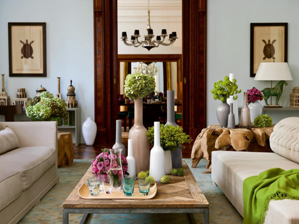 Maison décoration florale