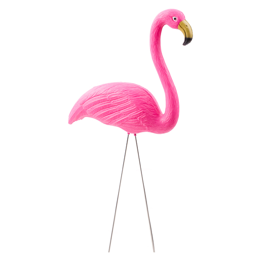 Flamant rose décoration jardin