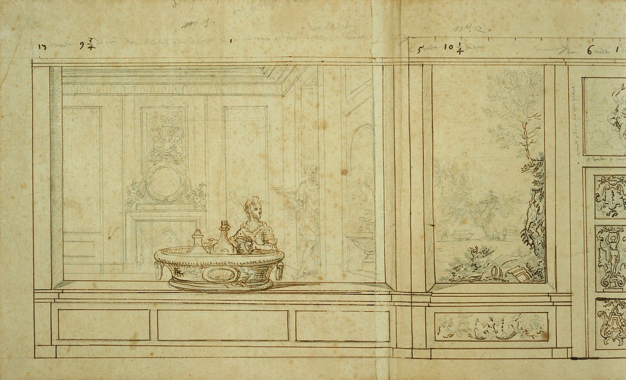 Decoration d'un salon beige