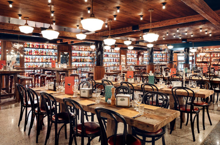 Decoration interieur pizzeria