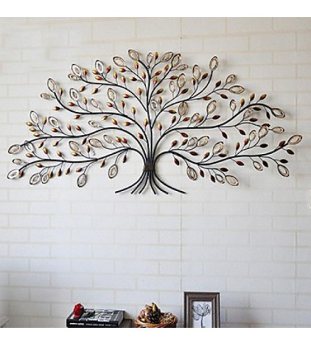 Arbre metal decoration murale