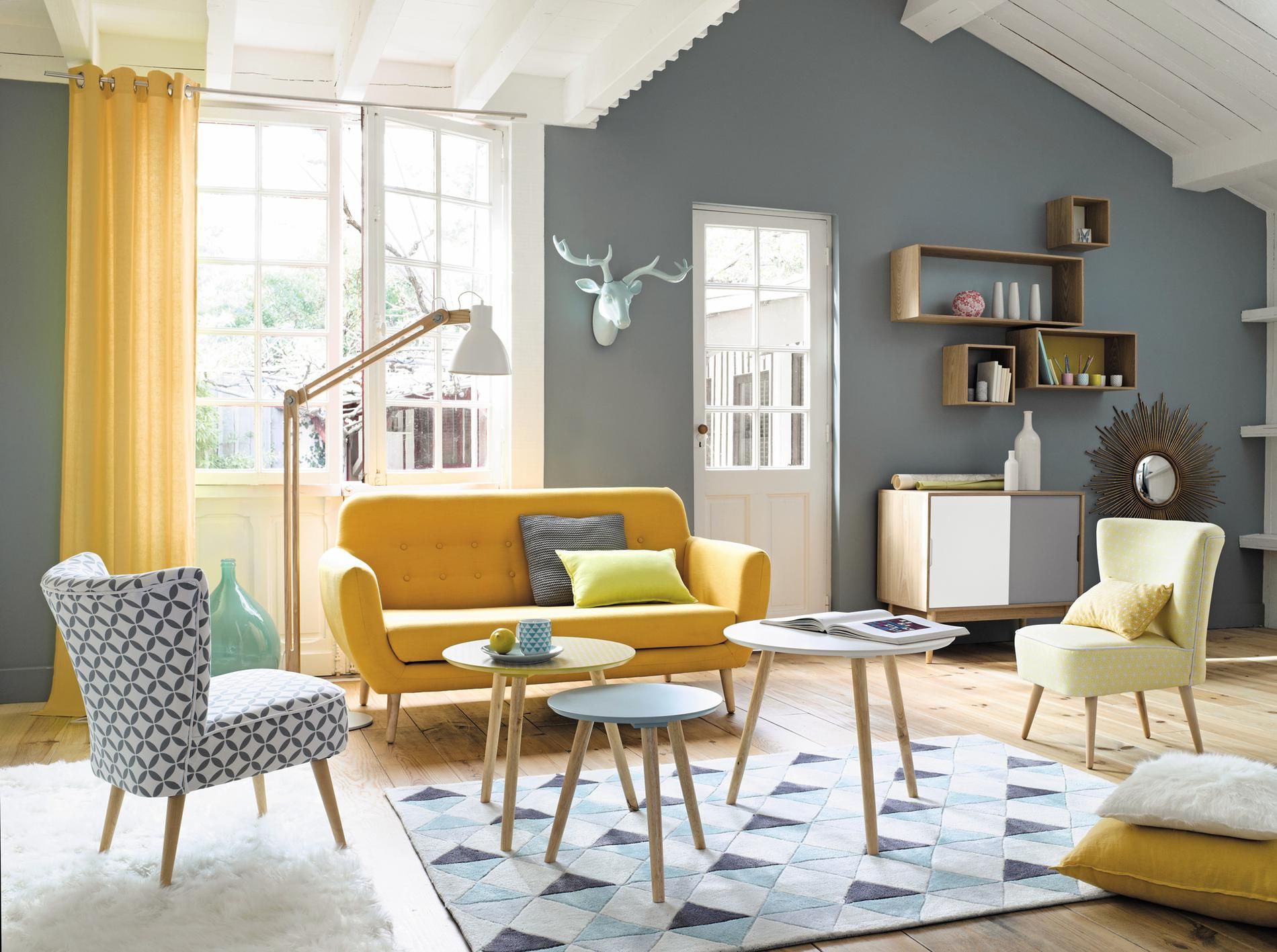 Decoration salon vintage