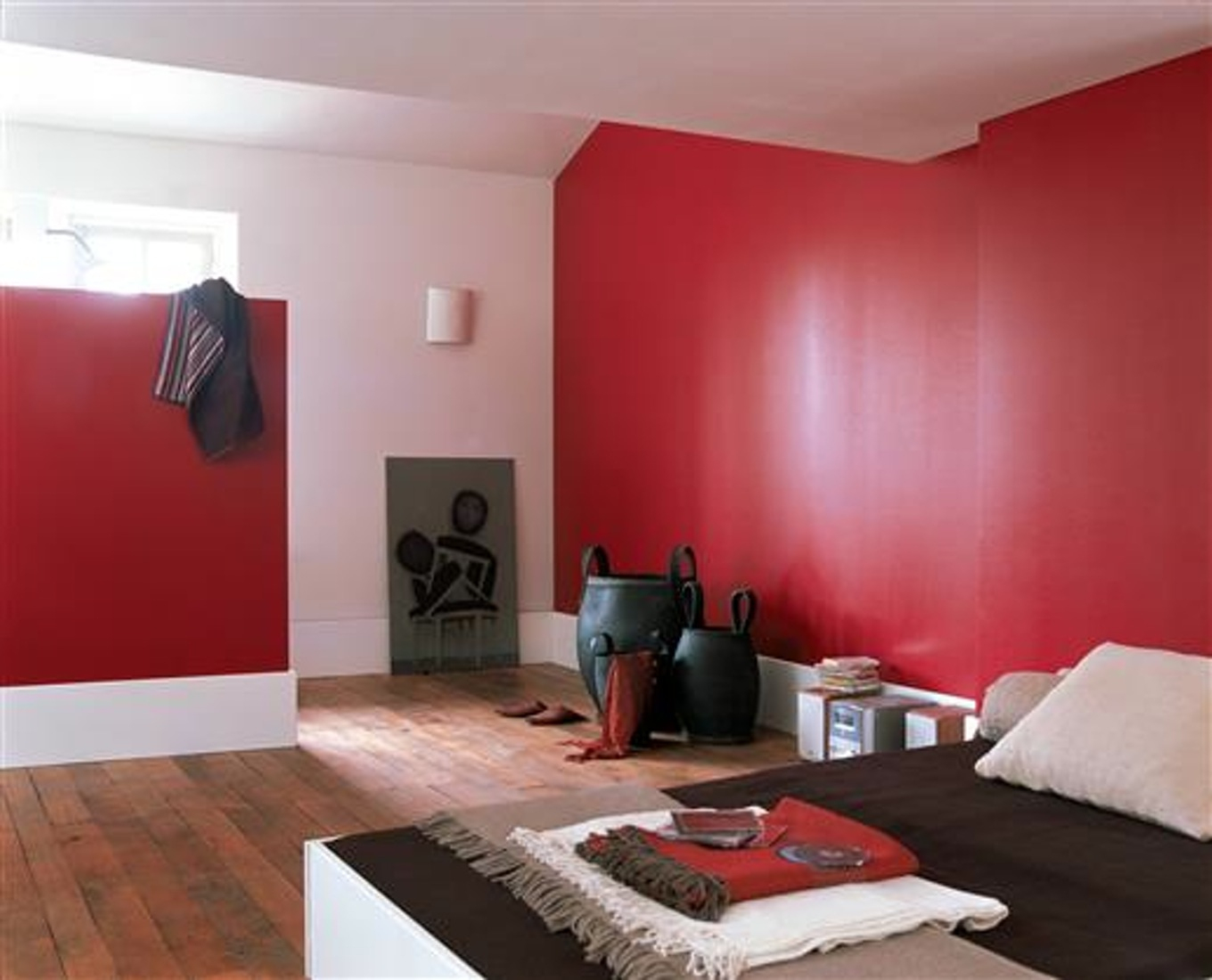 Décoration salon 2 couleurs
