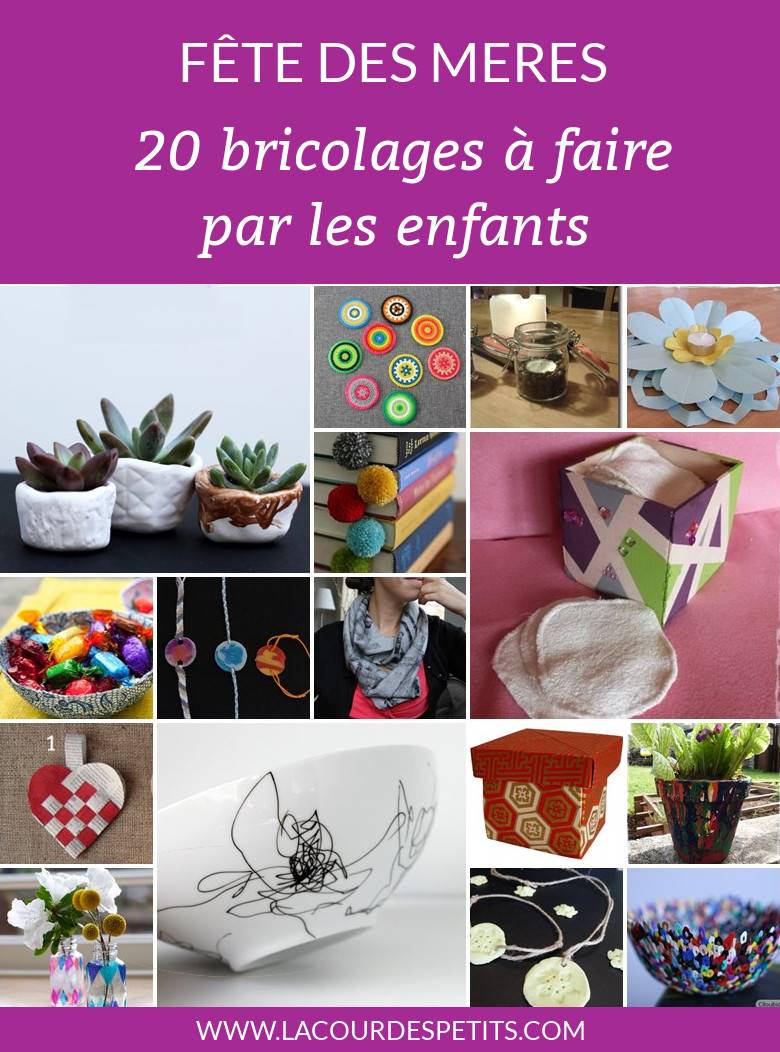 Idées cadeaux faits maison bricolage décoration