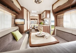 Decoration interieur de caravane