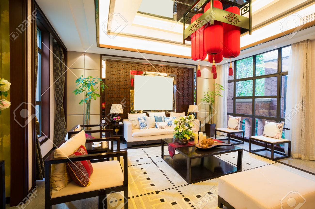 Décoration salon chinois