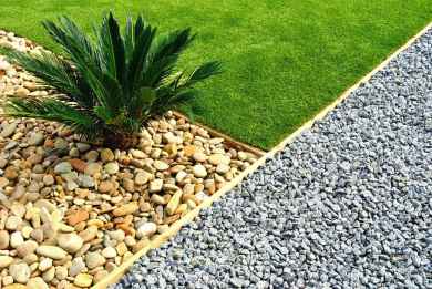 Decoration sol jardin exterieur