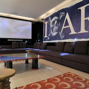 Décoration intérieur cinéma