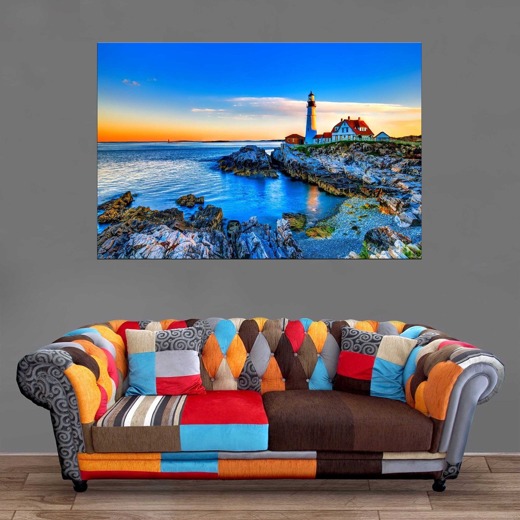 Decoration murale phare