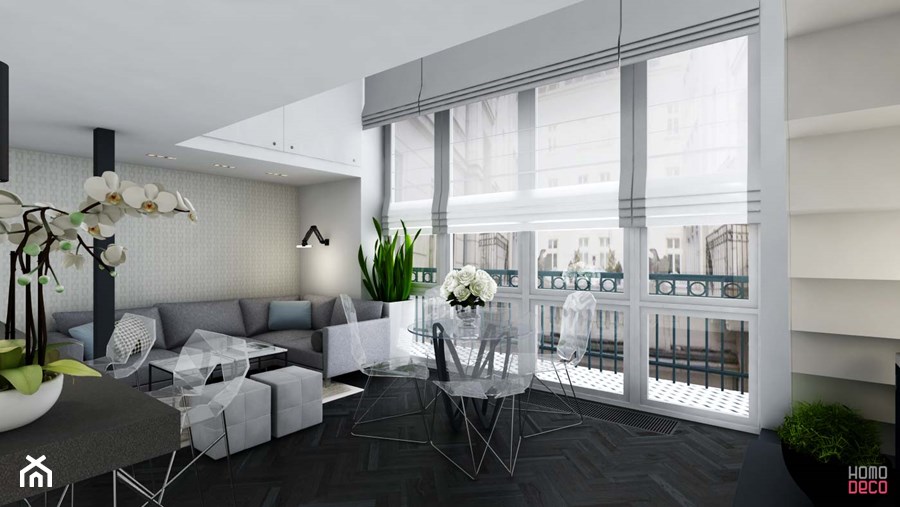 Decoration salon 28m2