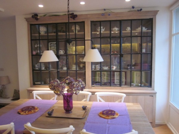 Coeur à suspendre en tissu jaune pâle | Décoration romantique