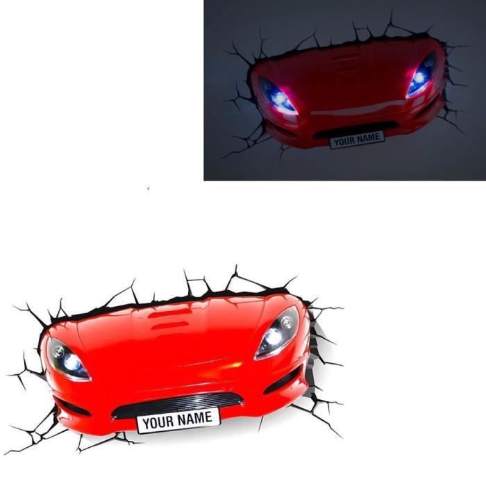 Lampe décoration murale 3d