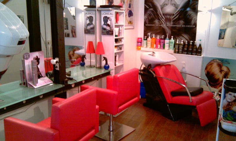 Decoration salon de coiffure et d esthétique