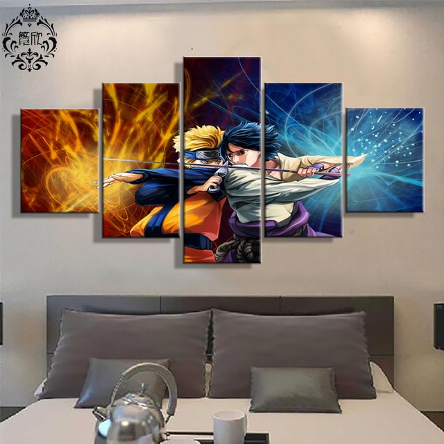 Decoration murale naruto