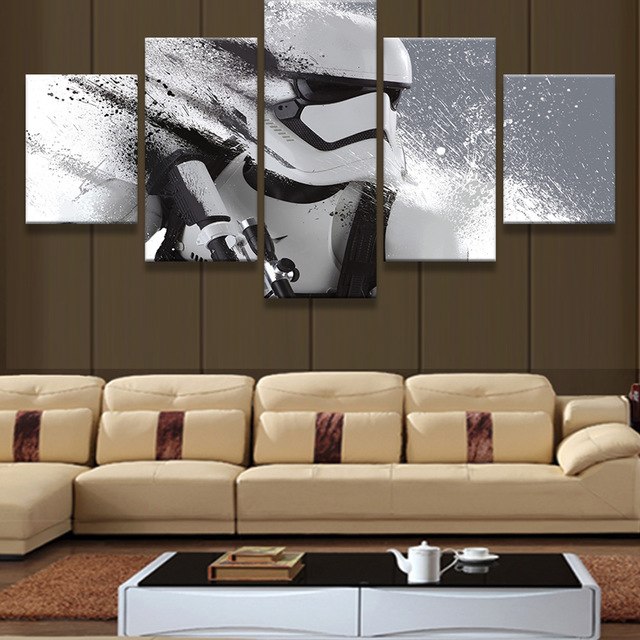 Décoration salon star wars