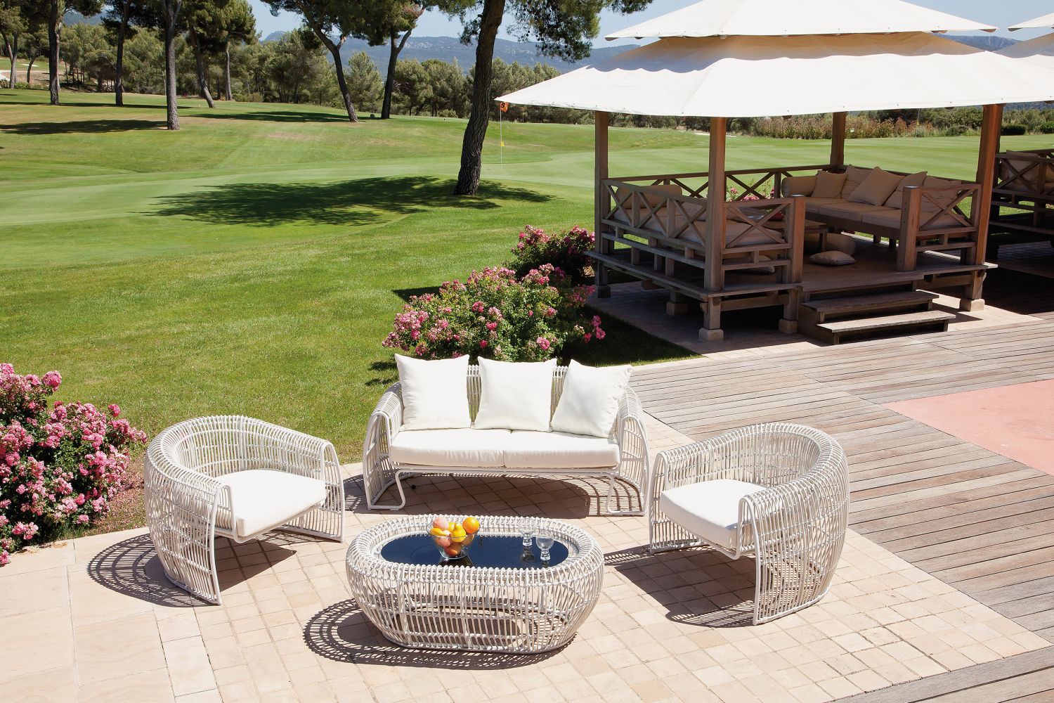 Modele de decoration de jardin exterieur