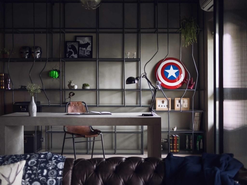 Baril Métal 60L Déco DC Comics/Marvel - Tonneau Style Bidon Industriel Reconditionné