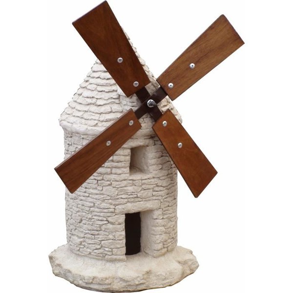 Moulin en bois decoration jardin