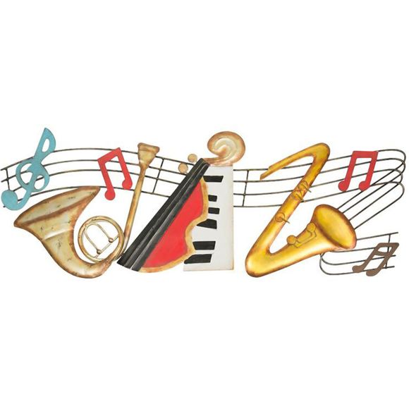 Decoration murale theme musique