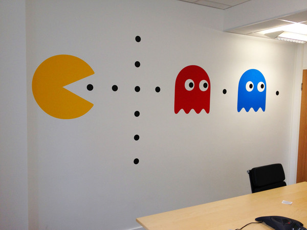 Decoration murale jeux video
