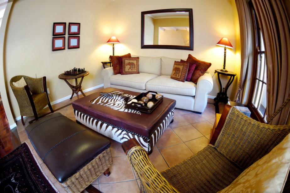 Idee decoration salon africain