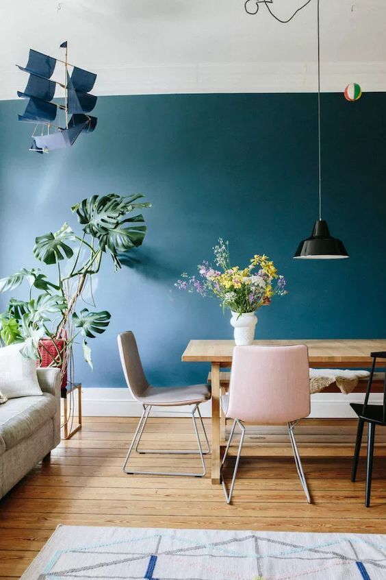 Décoration interieur bleu