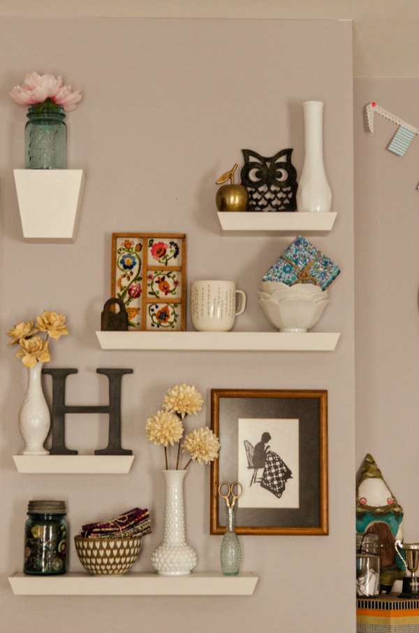 étagère décoration murale