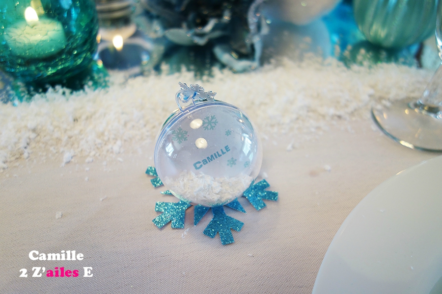 Decoration reine des neiges fait maison