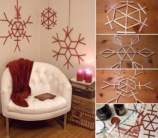 Decoration murale pour noel