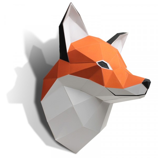 Décoration murale renard