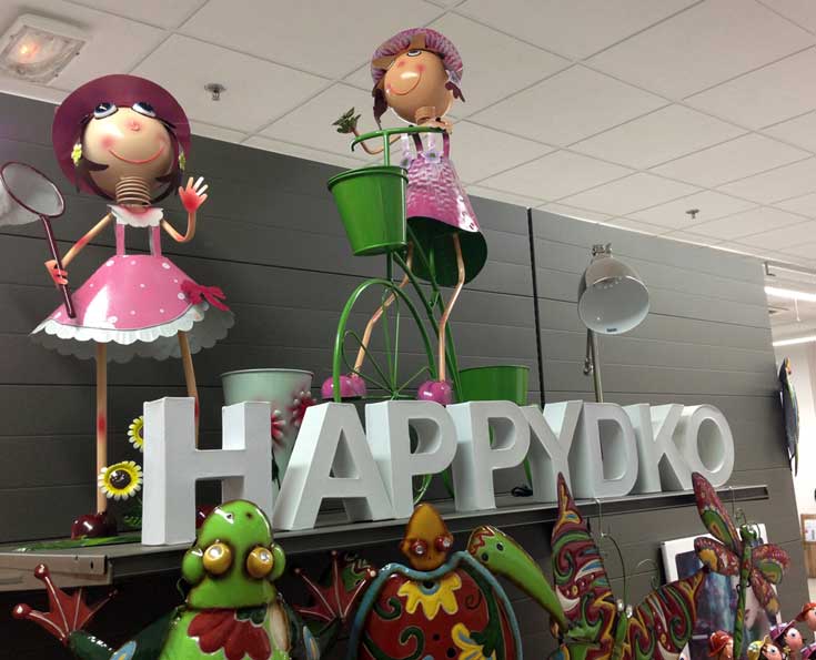 Decoration personnage de jardin
