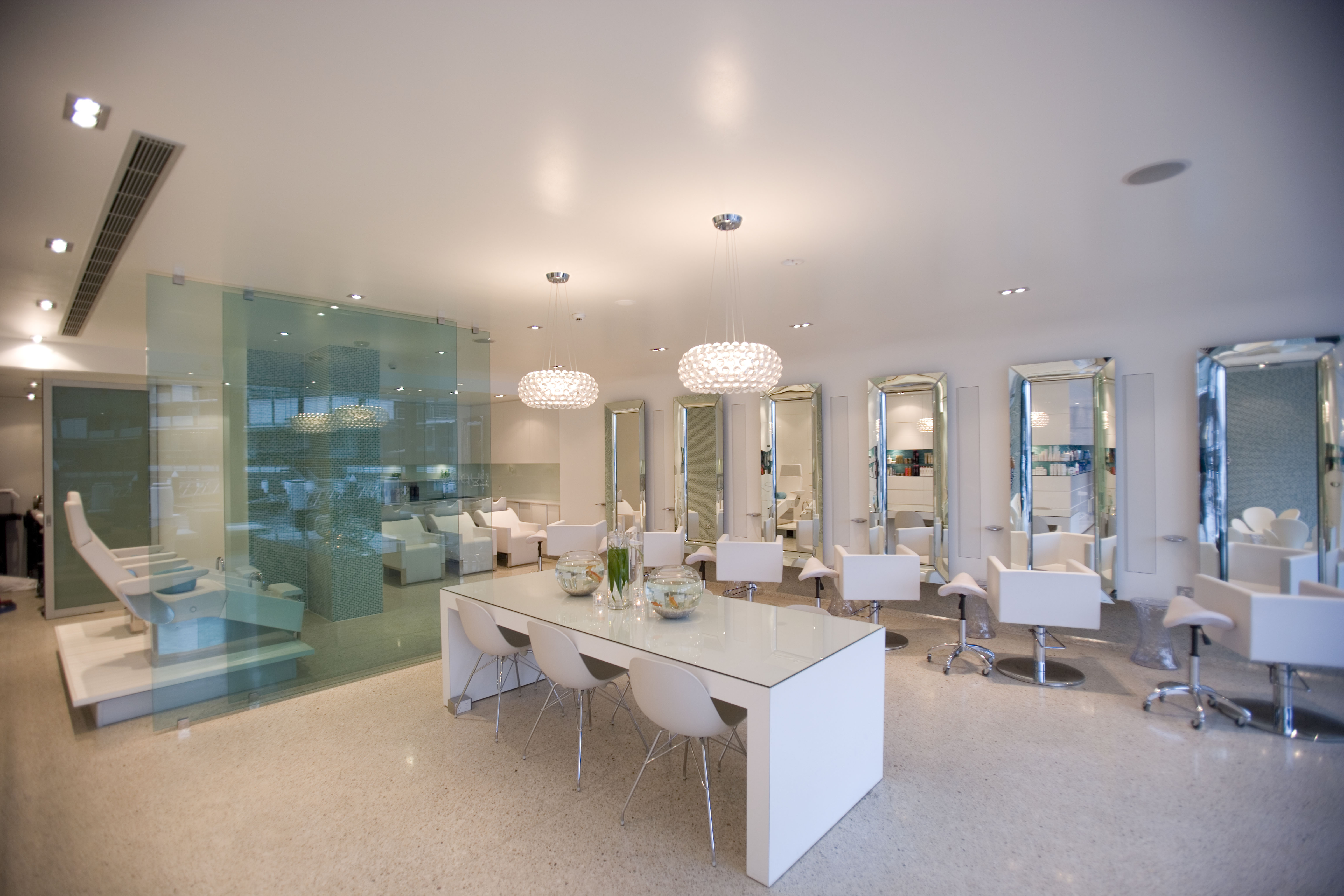 Hair salon christmas decoration ideas