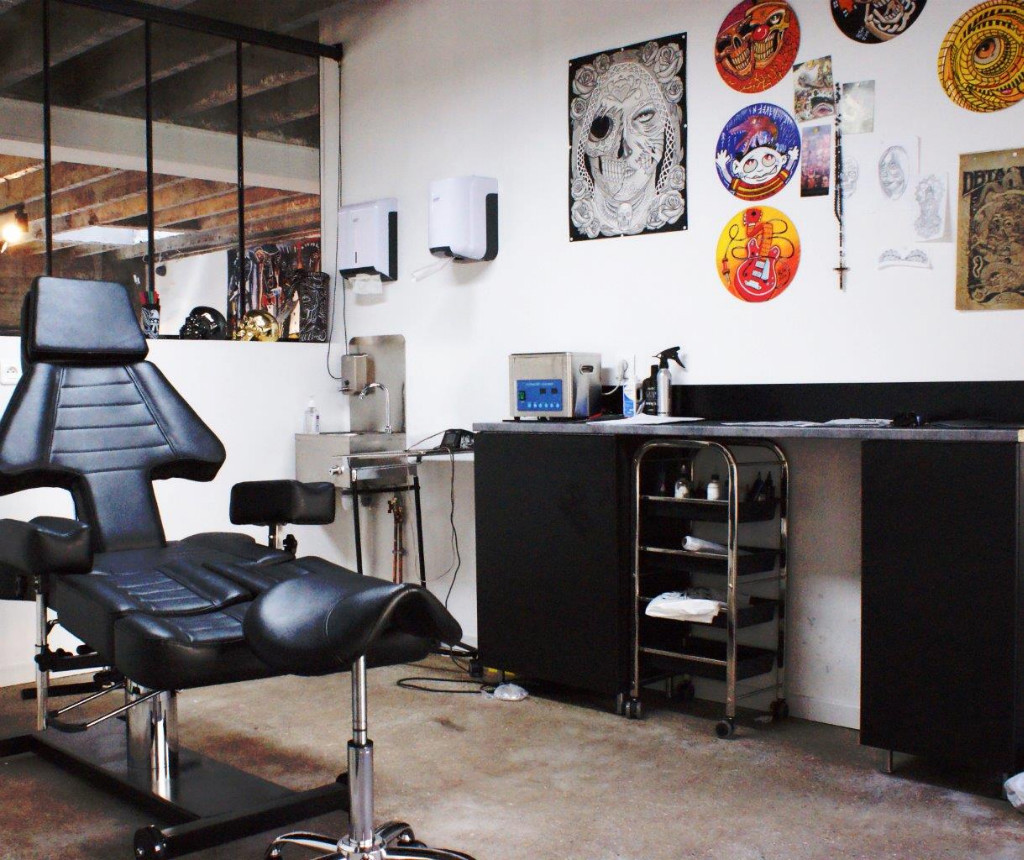 Decoration salon de tatouage