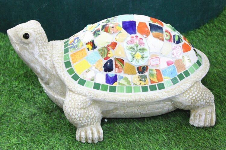 Tortue de jardin decoration