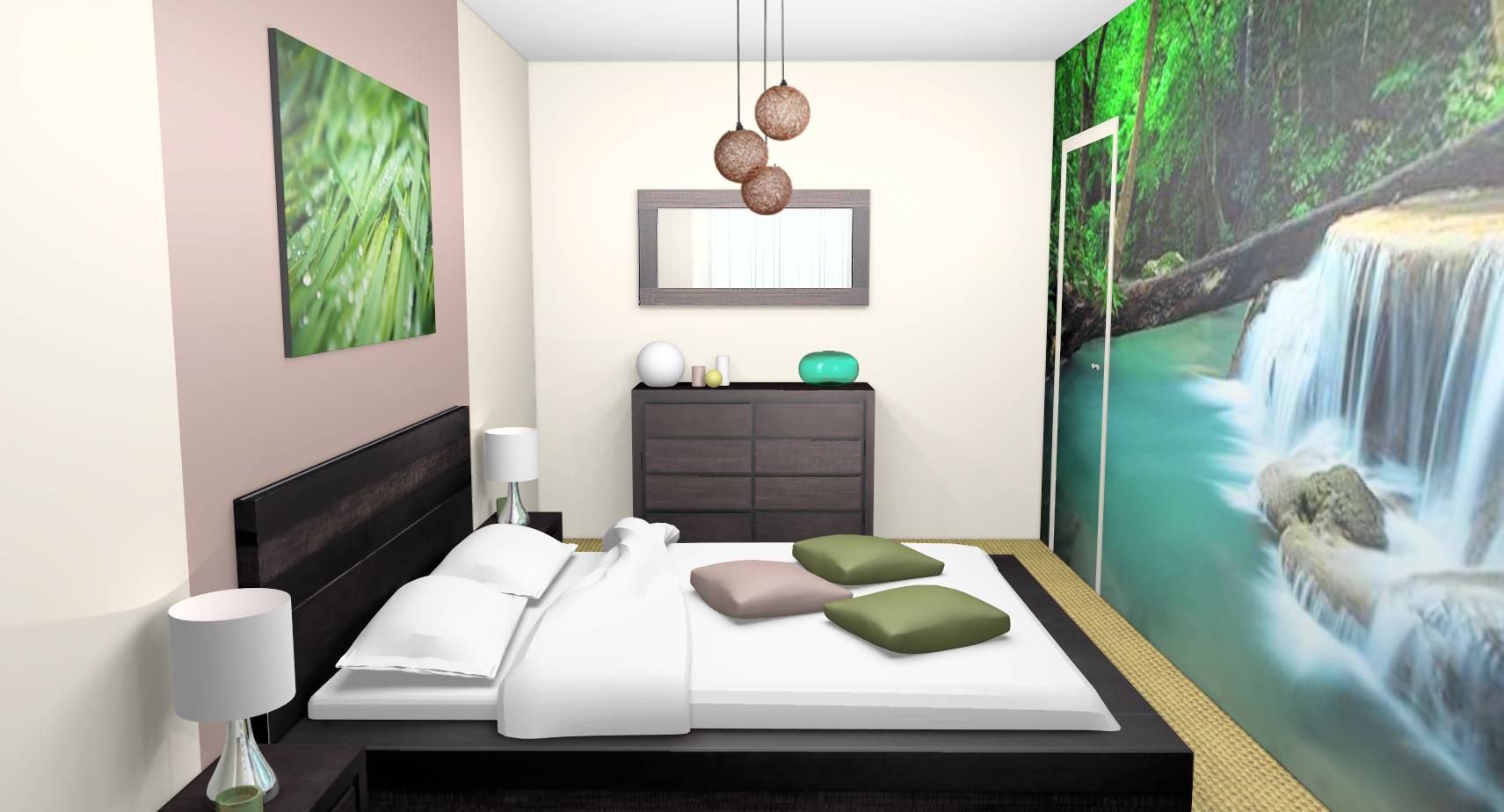 Decoration murale chambre d'amis