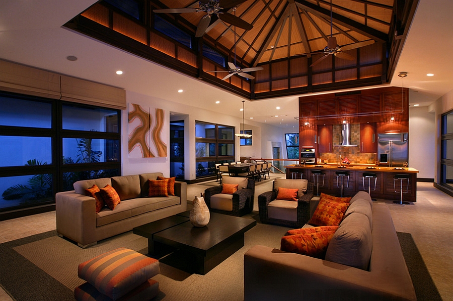 Decoration design orange