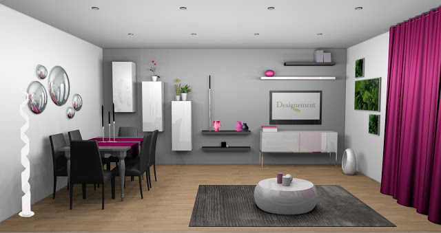 Decoration maison murs blancs