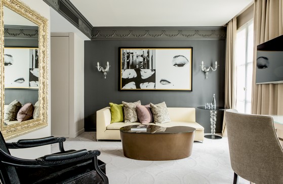Decoration luxe salon