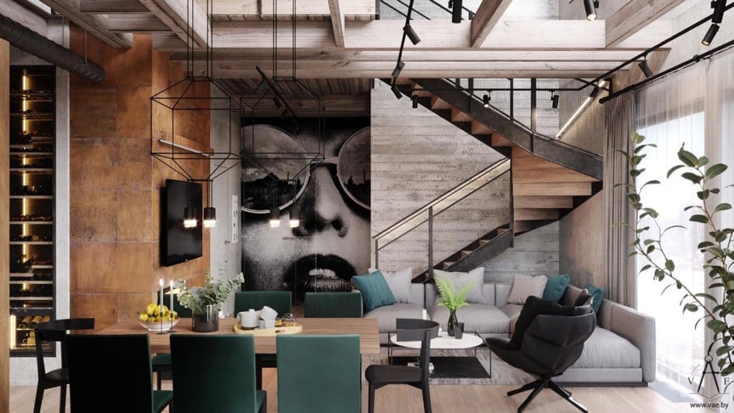Décoration intérieur industriel