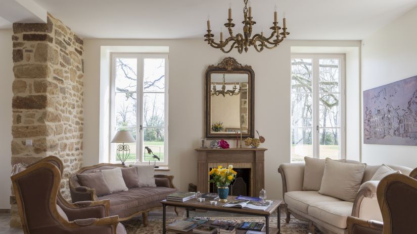 Decoration style anglais salon