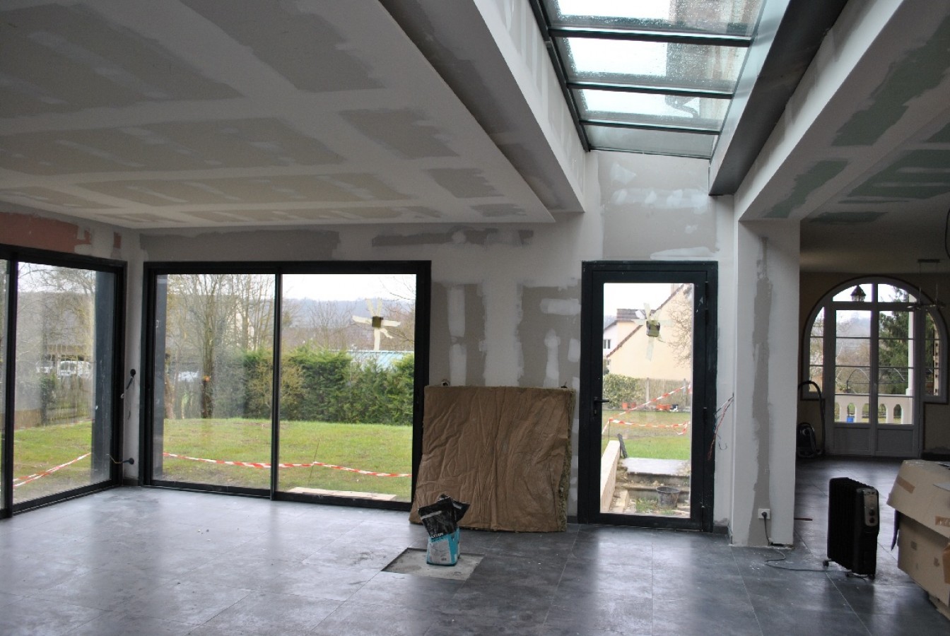 Decoration interieur maison ossature bois