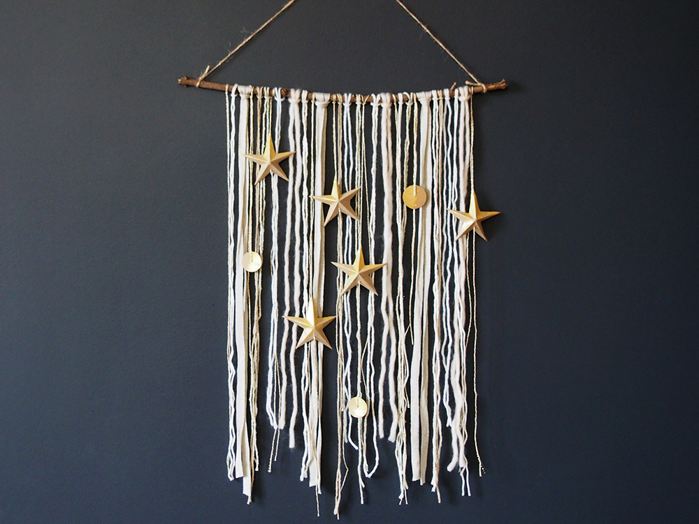 Decoration murale de noel a faire soi meme