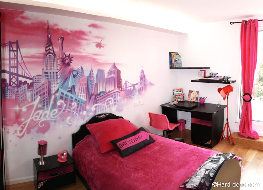 Decoration murale chambre fille
