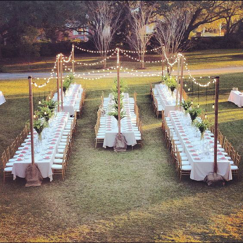 Decoration fete jardin