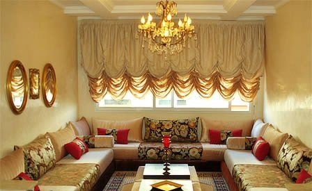 Decoration de salon tunisienne