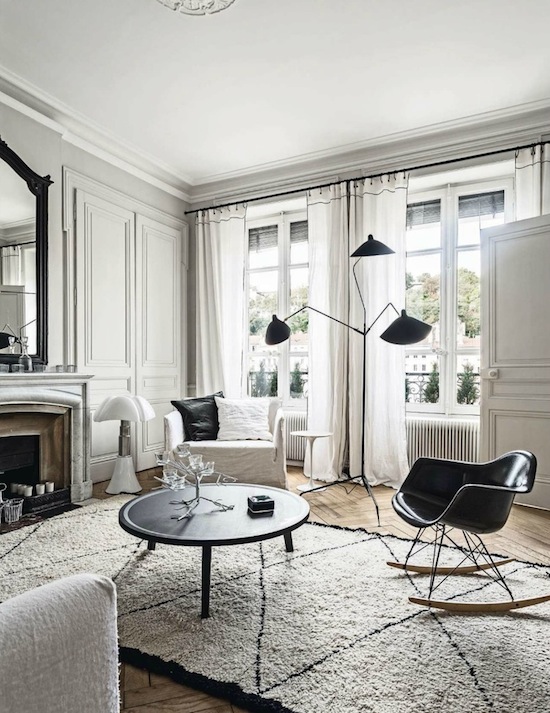 Decoration interieur style haussmannien