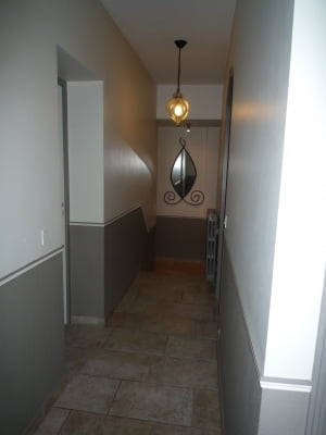 Decoration interieur peinture couloir